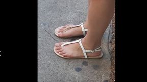 Candid Asian Feet