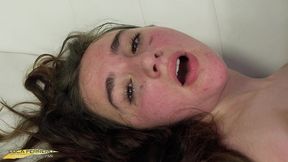 ferrero s anal casting, 20 y.o. teen ada paradiso from italy, gets first anal with monster cock, gapes and cum in mouth.