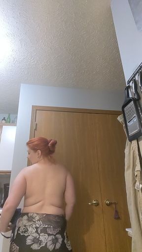 Custom Strip Tease and Showing off!