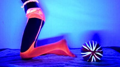 Kitty Moon gets naughty with Blacklight & bad dragon creampie