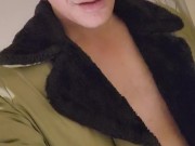 Just Me Showing off My Cock in Winter!!!
