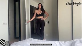 Stepmom gets an orgasm from her stepson in the shower