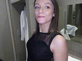 A Hawt Little French Bourgeois Angel Wishes Her Twat Pounded Hard In advance of The End Of Her Lunch !!!