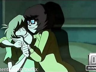 DRAWN ANIME - Scooby-Doo Porn - Velma desires a screw-a-thon