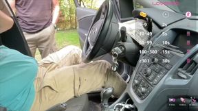 Amateur Car Fun With a Buddy - Lovense Live
