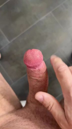 Hard white cock