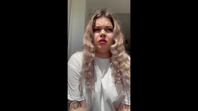 Farting Face in White