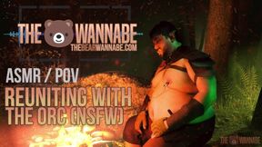 (M4M ASMR/POINT OF VIEW/Audio RP) Reuniting with the Orc