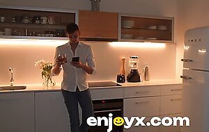 Sara Retali and Sheila Ortega - two busty Latinas go crazy on one huge cock