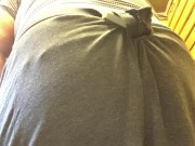 human balloon clip pop