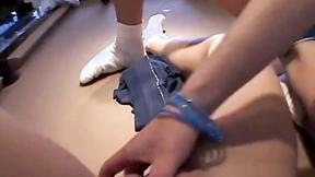 ”Little Summer Game pool & Fingering closeup”