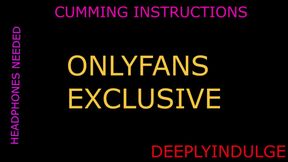 Nasty slave girl cums hard with audio roleplay