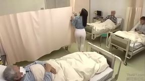 Hot Japanese babe gets fucked in hospital