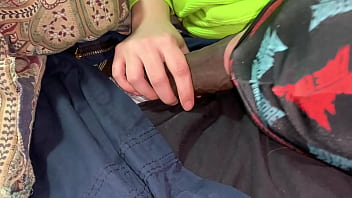Husband sets wife up on blind date and lets me fuck her face
