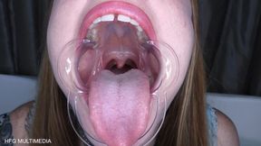 Mouth Tour Compilation #2 - Gia Love, Ginary, Jasper Reed, Lauren Sophia Show Off Tongue, Teeth, Uvula - 1080 hd mp4