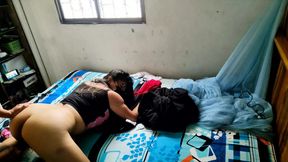 treacherous bitch!! housewife goes viral while she has sex with her boss&#039;s husband