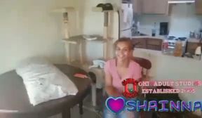 Young Shianna gets a creampie