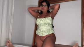 Big tits Venezuelan got a big cumshot in her pussy