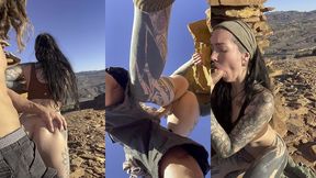 hiking creampie