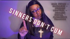 Sinners Don’t Cum - Religious Orgasm Denial - Nun RP