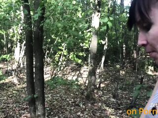 Took My Married Friend to the Woods for a Blowjob – Her Ex Called Saying He’s Nearby While She Had My Dick in Her Mouth