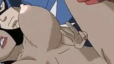 Get up close and personal with Super Heroes in this hentai porn cartoon!