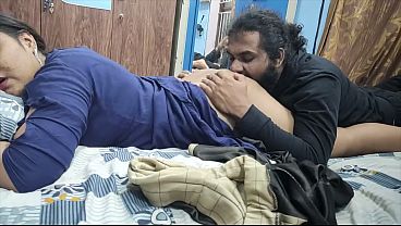 Married couple indulges in juicy deepthroat and ass play