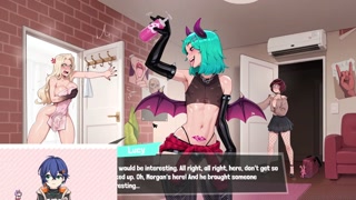 Femboy play's Femboy and futa house