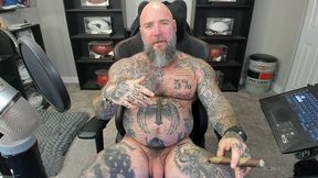 naked q&a and cigar smoking 3!