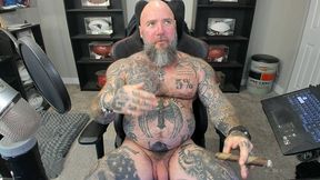 naked q&a and cigar smoking 3!