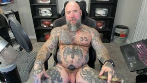 naked q&a and cigar smoking 3!