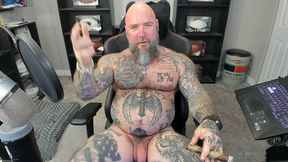 naked q&a and cigar smoking 3!