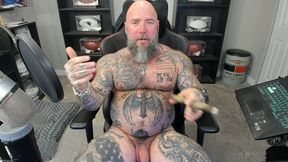 naked q&a and cigar smoking 3!