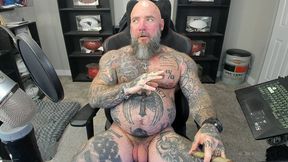 naked q&a and cigar smoking 3!