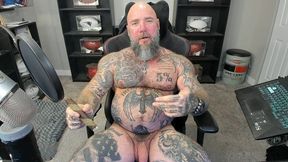 naked q&a and cigar smoking 3!