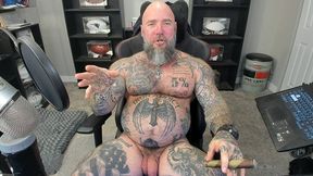 naked q&a and cigar smoking 3!