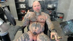 naked q&a and cigar smoking 3!