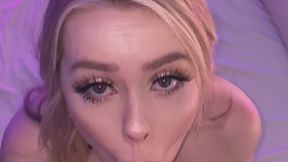 Haley Spades Swallows A Delicious Load