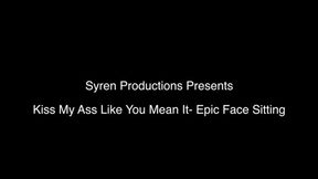 Kiss My Ass Like You Mean It- Epic Face Sitting (MOV HD)