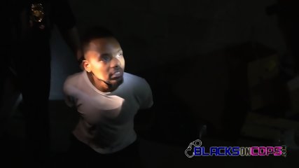Horny milf cops make criminal drill their pussies on the floor