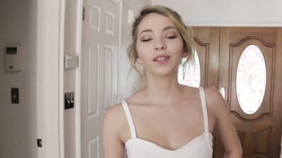 Mischievous Angel Smalls wants Stepbrother's Hot Jizz