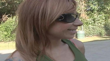 PillowGirls - She breaks her bike so she can have hot lesbian sex with her