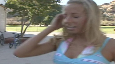 PillowGirls - She breaks her bike so she can have hot lesbian sex with her