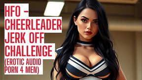 Cheerleader Makes You Cum Hard - Audio Porn Jerk Off Contest
