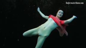 Petite Babes With Big Tits Underwater