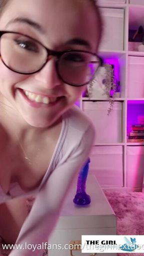 Big Blue Dildo 2