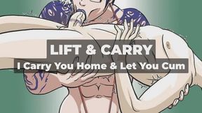 LIFT AND CARRY - GYM GIRLFRIEND REWARD – I Carry You Home & Nurse You to Bed - After Your New PR I Praise You, Stroke You, & Let You Cum on My Tits