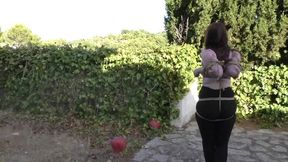 Bondage Walk Training - More Walking Training for Roxy in extreme Bondage - tied by Rija Mae - Part 2 wmv SD