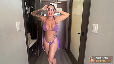 Horny MILF Beauty Monica Santhiago Gets Deeply Banged By Rome Major!