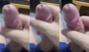 Gay Japanese twink gets destroyed by handjob and piss while masturbating
